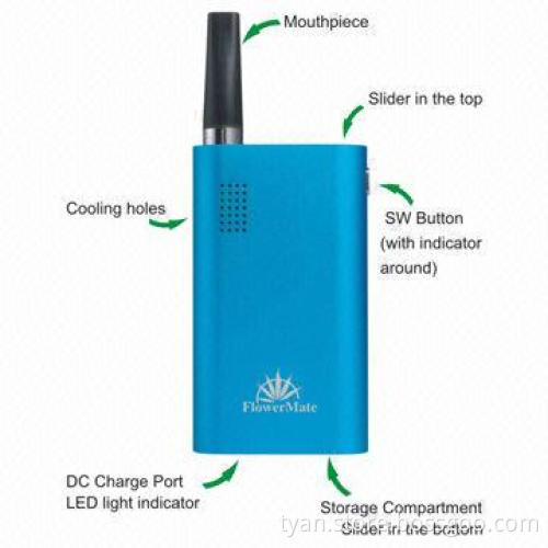 2,600mAh Dry Herbs, True Vaping Portable Pen Vaporizer, Vapor-max V